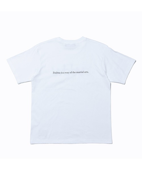reversal.dogi.design.works(リバーサル・ドーギ・デザイン・ワークス)の「<reversal/リバーサル>OBI rvddw COTTON TEE(Tシャツ/カットソー・メンズ・ホワイト/ブラック・XX-LARGE/X-LARGE/LARGE/MEDIUM)」の3枚目の写真