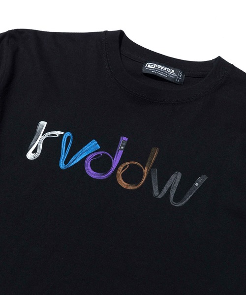 reversal.dogi.design.works(リバーサル・ドーギ・デザイン・ワークス)の「<reversal/リバーサル>OBI rvddw COTTON TEE(Tシャツ/カットソー・メンズ・ホワイト/ブラック・XX-LARGE/X-LARGE/LARGE/MEDIUM)」の6枚目の写真