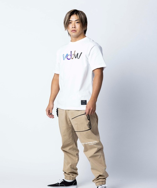 reversal.dogi.design.works(リバーサル・ドーギ・デザイン・ワークス)の「<reversal/リバーサル>OBI rvddw COTTON TEE(Tシャツ/カットソー・メンズ・ホワイト/ブラック・XX-LARGE/X-LARGE/LARGE/MEDIUM)」の11枚目の写真