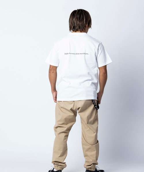 reversal.dogi.design.works(リバーサル・ドーギ・デザイン・ワークス)の「<reversal/リバーサル>OBI rvddw COTTON TEE(Tシャツ/カットソー・メンズ・ホワイト/ブラック・XX-LARGE/X-LARGE/LARGE/MEDIUM)」の12枚目の写真