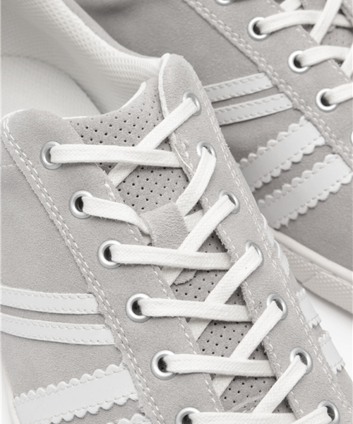 JACKROSE（ジャックローズ）の「Zeha　RHINE SUE（スニーカー・メンズ・グレー/ネイビー/クリーム・S/L/M）」の12枚目の写真