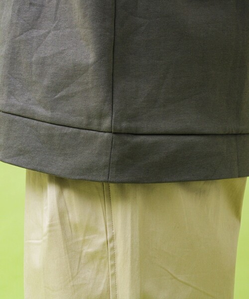 GEVACO（ゲバコ）の「【GEVACO/ゲバコ】フロントプリント刺繍Tシャツ（Tシャツ/カットソー・メンズ・ホワイト/ネイビー/カーキ・M/L）」の15枚目の写真