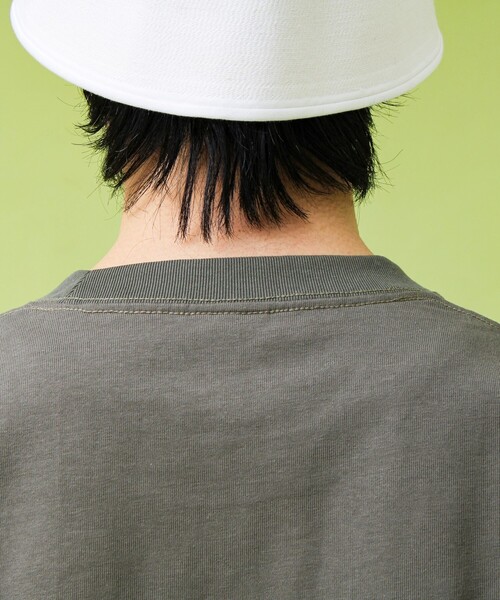 GEVACO（ゲバコ）の「【GEVACO/ゲバコ】フロントプリント刺繍Tシャツ（Tシャツ/カットソー・メンズ・ホワイト/ネイビー/カーキ・M/L）」の14枚目の写真