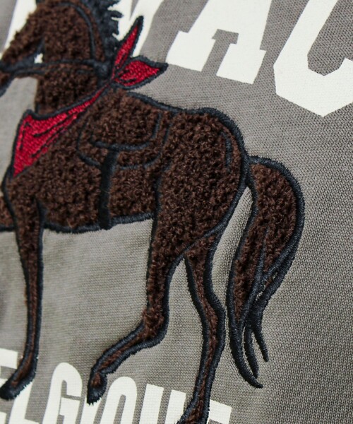 GEVACO（ゲバコ）の「【GEVACO/ゲバコ】フロントプリント刺繍Tシャツ（Tシャツ/カットソー・メンズ・ホワイト/ネイビー/カーキ・M/L）」の12枚目の写真