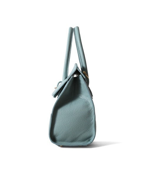 PELLE MORBIDA（ペッレモルビダ）の「Vela（ヴェーラ） VE103-ミニボストンバッグ(Mサイズ)（ハンドバッグ・レディース・グレイッシュベージュ/ブラック/アイボリー/ブルー系その他/ベージュ・FREE）」の14枚目の写真