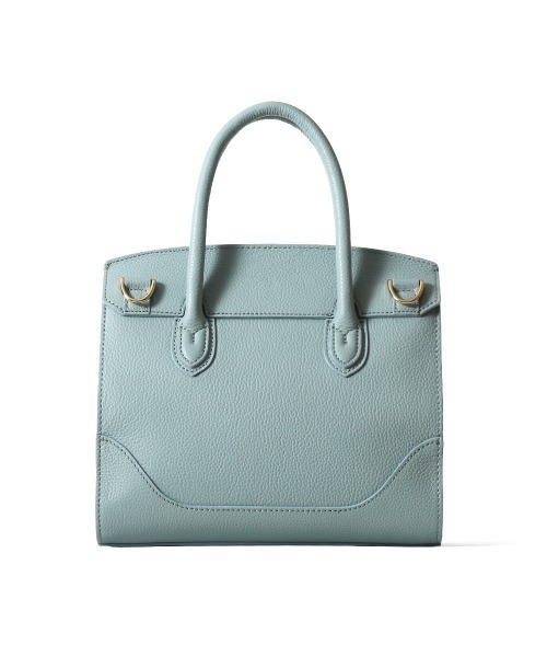 PELLE MORBIDA（ペッレモルビダ）の「Vela（ヴェーラ） VE103-ミニボストンバッグ(Mサイズ)（ハンドバッグ・レディース・グレイッシュベージュ/ブラック/アイボリー/ブルー系その他/ベージュ・FREE）」の15枚目の写真