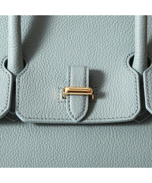 PELLE MORBIDA（ペッレモルビダ）の「Vela（ヴェーラ） VE103-ミニボストンバッグ(Mサイズ)（ハンドバッグ・レディース・グレイッシュベージュ/ブラック/アイボリー/ブルー系その他/ベージュ・FREE）」の17枚目の写真