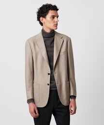 SOVEREIGN | <SOVEREIGN>ソフトツイード シングル2ボタン テーラードジャケット(テーラードジャケット)