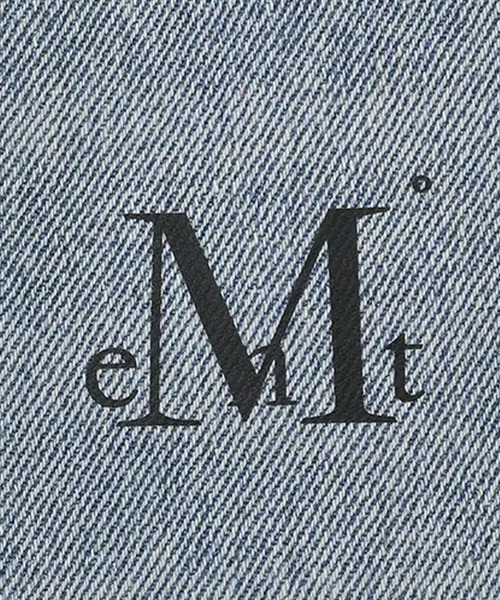MUCENT(ムセント)の「◇MUCENT◇ブランド直輸入正規品/ノヴァバック レタリング ワイド デニム パンツ NOVA BACK LETTERING WIDE DENIM PANTS(デニムパンツ・レディース・ライトブルー・M/S/L)」の5枚目の写真