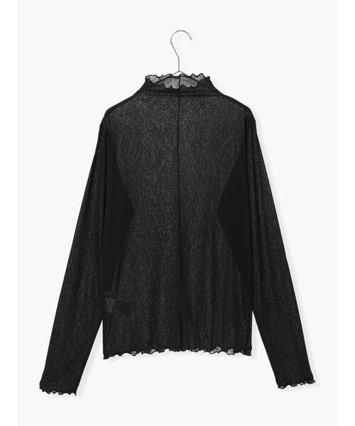 sm2rhythm（サマンサモスモスリズム）の「シアープルオーバー（Tシャツ/カットソー・レディース・オフホワイト/ブラック・F）」の20枚目の写真