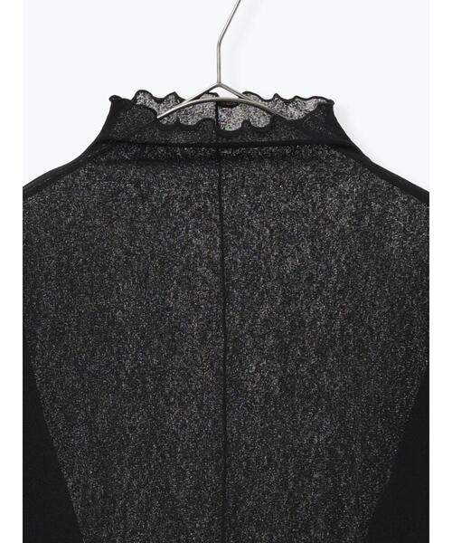 sm2rhythm（サマンサモスモスリズム）の「シアープルオーバー（Tシャツ/カットソー・レディース・オフホワイト/ブラック・F）」の21枚目の写真