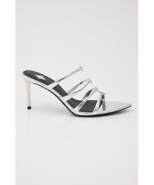 STACCATO(スタッカート)の「プラフトイピンヒールサンダル(サンダル・レディース・ブラック/シルバー・22.5cm/23cm/23.5cm/24cm/22cm/24.5cm)」の15枚目の写真