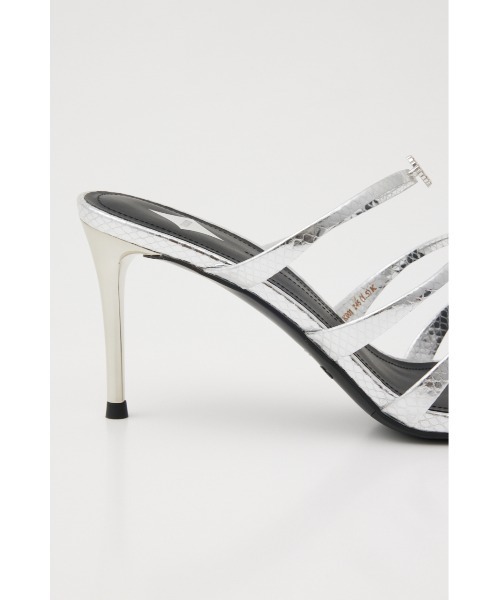 STACCATO(スタッカート)の「プラフトイピンヒールサンダル(サンダル・レディース・ブラック/シルバー・22.5cm/23cm/23.5cm/24cm/22cm/24.5cm)」の17枚目の写真