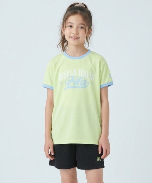 Tシャツ＋ショートパンツ上下2点セット（Tシャツ/カットソー）｜FILA