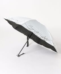 Beaurance（ビューバランス）の「【 Beaurance （ビューランス）】カリグラフィー刺繍晴雨兼用パラソル（折りたたみ）（折りたたみ傘）」