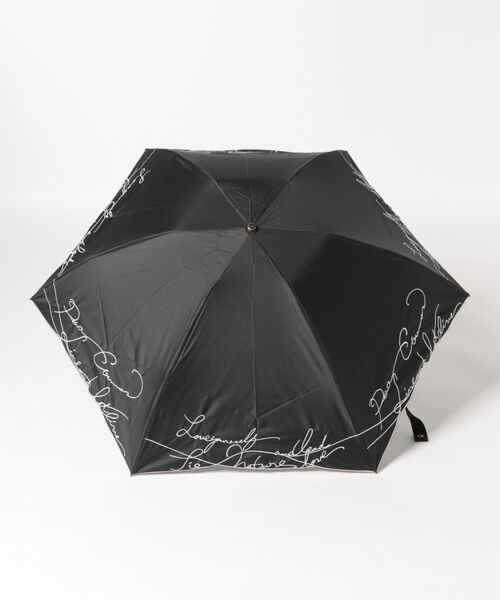 Beaurance （ビューランス）】カリグラフィー刺繍晴雨兼用パラソル