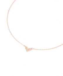 LAKOLE | Vハートビジューネックレス / 656313(ネックレス)