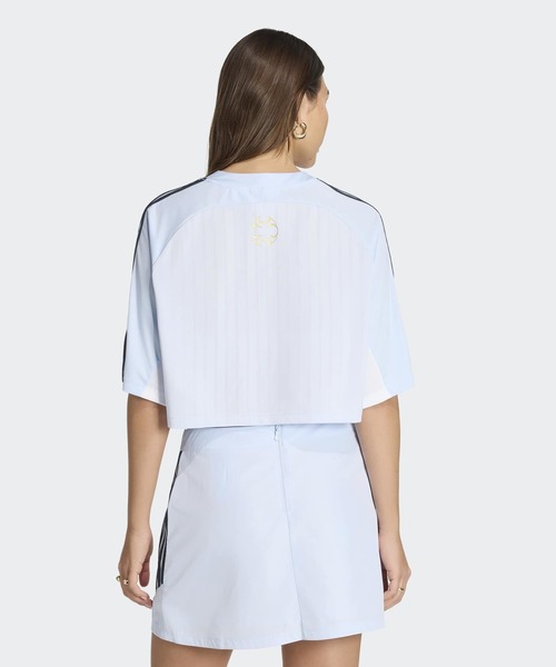 adidas(アディダス)の「チームガイスト 2.0 Tシャツ / アディダスオリジナルス adidas Originals(Tシャツ/カットソー・レディース・ブルー・XX-LARGE/LARGE/MEDIUM/SMALL/X-SMALL)」の2枚目の写真