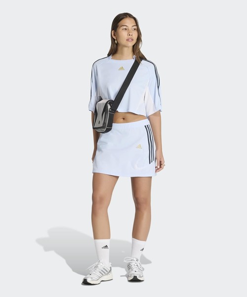 adidas(アディダス)の「チームガイスト 2.0 Tシャツ / アディダスオリジナルス adidas Originals(Tシャツ/カットソー・レディース・ブルー・XX-LARGE/LARGE/MEDIUM/SMALL/X-SMALL)」の5枚目の写真