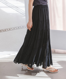 Couture d'adam（クチュールドアダム）の「COUTURE D'ADAM/クチュールドアダム SushiVoile Tiered Skirt（スカート）」