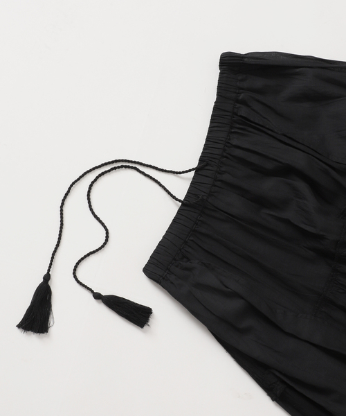 Couture d'adam(クチュールドアダム)の「COUTURE D'ADAM/クチュールドアダム SushiVoile Tiered Skirt(スカート・レディース・ベージュ/ブラック・38)」の11枚目の写真