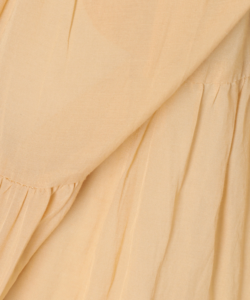 Couture d'adam(クチュールドアダム)の「COUTURE D'ADAM/クチュールドアダム SushiVoile Tiered Skirt(スカート・レディース・ベージュ/ブラック・38)」の16枚目の写真