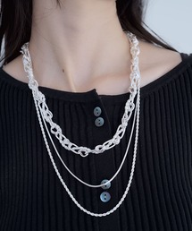 HARE（ハレ）の「2PMIXチェーンネックレス(HARE)（ネックレス）」