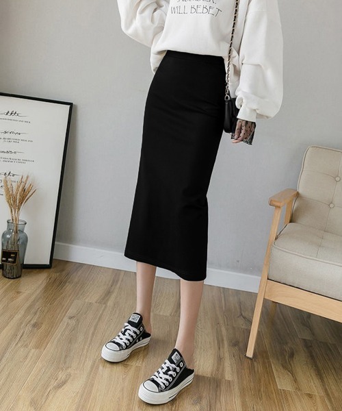 Miniministore(ミニミニストア)の「丈が選べる バックスリットタイトスカート(スカート・レディース・ブラック系6/ブラック系5/ブラック系7・L/M/XL)」の16枚目の写真