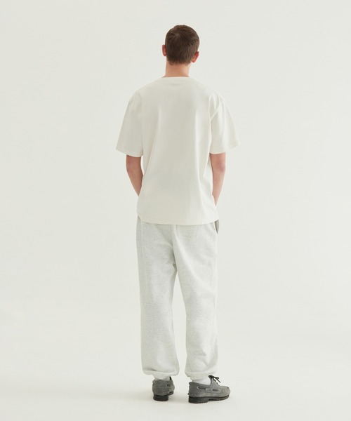 COVERNAT（カバーナット）の「COOL COTTON C LOGO T-SHIRT（Tシャツ/カットソー・メンズ・チャコールグレー/ブルー系その他/エメラルド/ブラック/ホワイト/キナリ・X-SMALL/SMALL/MEDIUM/LARGE/X-LARGE/XX-LARGE）」の18枚目の写真