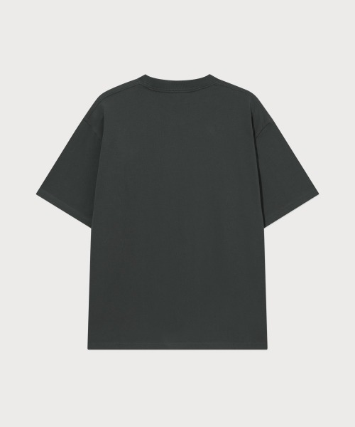 COVERNAT（カバーナット）の「COOL COTTON C LOGO T-SHIRT（Tシャツ/カットソー・メンズ・チャコールグレー/ブルー系その他/エメラルド/ブラック/ホワイト/キナリ・X-SMALL/SMALL/MEDIUM/LARGE/X-LARGE/XX-LARGE）」の12枚目の写真