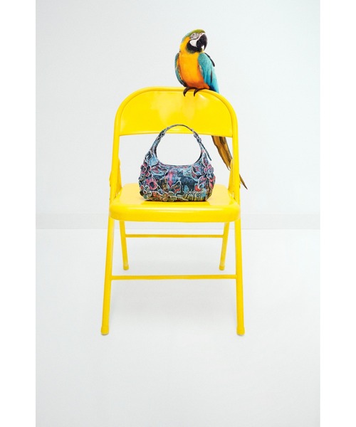 Desigual(デシグアル)の「猫グラフィティフラワーアップリケバッグ(ハンドバッグ・レディース・マルチ・FREE)」の7枚目の写真