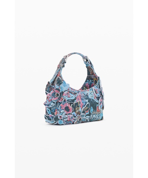 Desigual(デシグアル)の「猫グラフィティフラワーアップリケバッグ(ハンドバッグ・レディース・マルチ・FREE)」の8枚目の写真