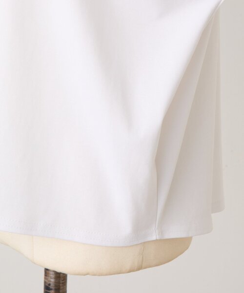 BEARDSLEY（ビアズリー）の「プリーツソデカットソー（Tシャツ/カットソー・レディース・ホワイト/ブラック・FREE）」の11枚目の写真
