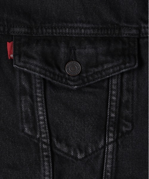 Levi's(リーバイス)の「Levi's(リーバイス)【メンズ】リラックスフィットトラッカー(デニムジャケット・メンズ・ブラック・M/S/L)」の5枚目の写真