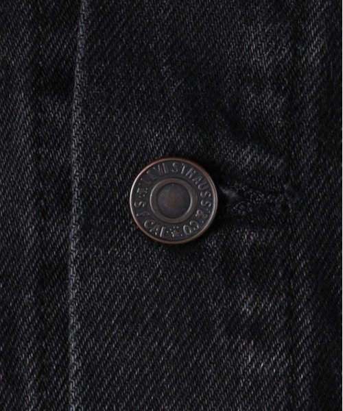 Levi's(リーバイス)の「Levi's(リーバイス)【メンズ】リラックスフィットトラッカー(デニムジャケット・メンズ・ブラック・M/S/L)」の6枚目の写真