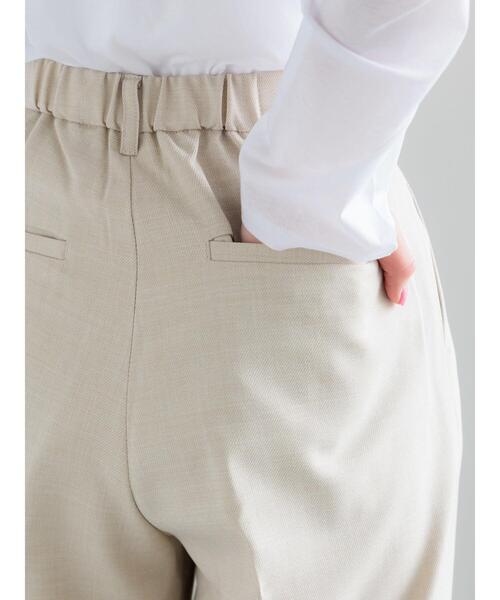 Te chichi（テチチ）の「メランジツイルワイドパンツ《2026 spring catalog item》（その他パンツ・レディース・ライトベージュ/グレー/ブラウン・M/S）」の14枚目の写真