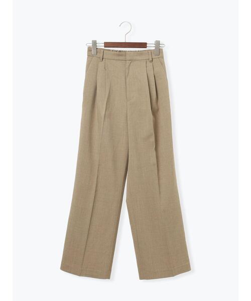 Te chichi（テチチ）の「メランジツイルワイドパンツ《2026 spring catalog item》（その他パンツ・レディース・ライトベージュ/グレー/ブラウン・M/S）」の17枚目の写真