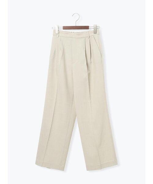 Te chichi（テチチ）の「メランジツイルワイドパンツ《2026 spring catalog item》（その他パンツ・レディース・ライトベージュ/グレー/ブラウン・M/S）」の18枚目の写真