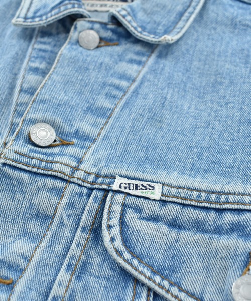 Guess(ゲス)の「【USED】90’s GUESS GEORGES MARCIANO期 デニムジャケット(デニムジャケット・メンズ・ブルー・LARGE)」の10枚目の写真