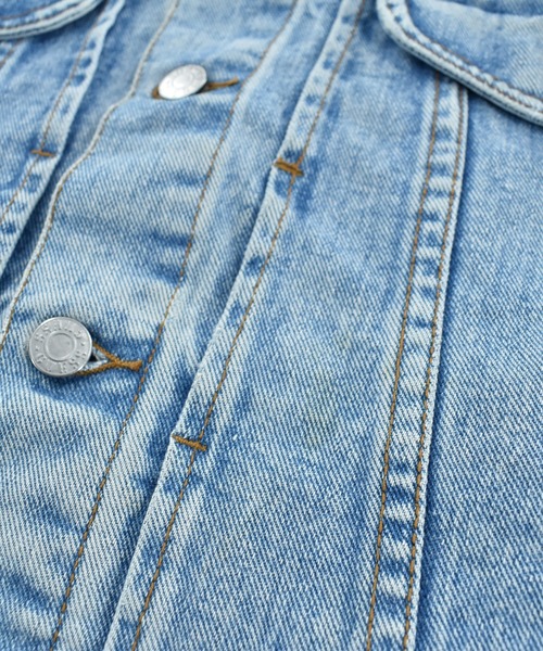 Guess(ゲス)の「【USED】90’s GUESS GEORGES MARCIANO期 デニムジャケット(デニムジャケット・メンズ・ブルー・LARGE)」の11枚目の写真