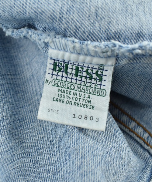 Guess(ゲス)の「【USED】90’s GUESS GEORGES MARCIANO期 デニムジャケット(デニムジャケット・メンズ・ブルー・LARGE)」の6枚目の写真