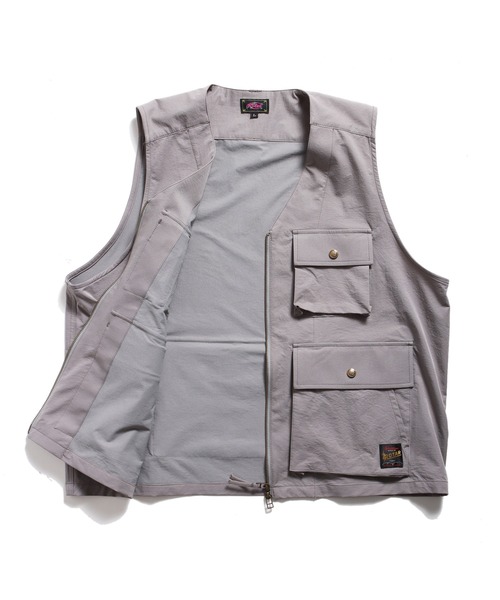 ROTAR（ローター）の「2way Stretch Utility Vest（ベスト・メンズ・ブラック/グレー・MEDIUM/LARGE/X-LARGE）」の9枚目の写真