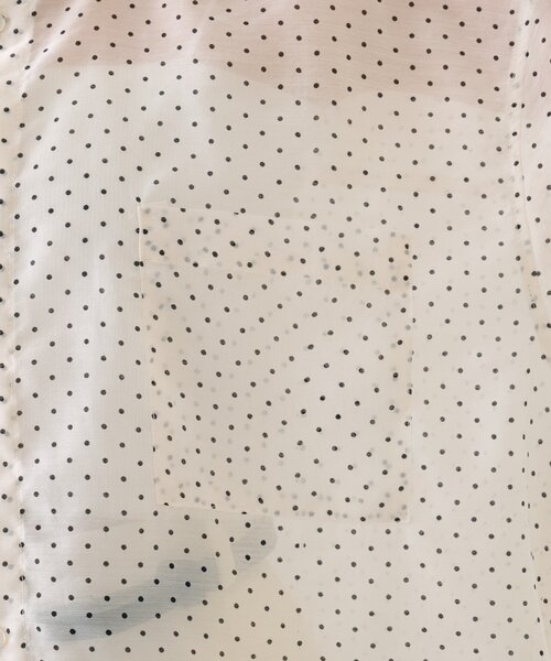 mystic（ミスティック）の「【着回し抜群/SETアイテム】シアーシャツビスチェSET（シャツ/ブラウス・レディース・ブラック/オフホワイト/アイボリー・FREE）」の21枚目の写真