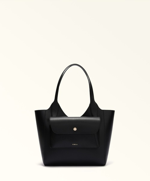 FURLA(フルラ)の「フルラ レア (Furla Lea) トートバッグ S(トートバッグ・レディース・スモークピンク/ブラック・ONE SIZE)」の1枚目の写真