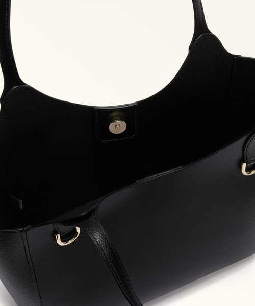 FURLA(フルラ)の「フルラ レア (Furla Lea) トートバッグ S(トートバッグ・レディース・スモークピンク/ブラック・ONE SIZE)」の6枚目の写真