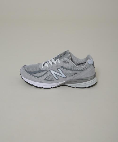 NEW BALANCE(ニューバランス)の「NEW BALANCE/U990v4(スニーカー・メンズ・グレー・27/26.5/26/28/27.5)」の2枚目の写真