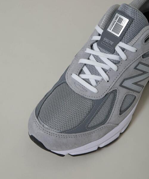 NEW BALANCE(ニューバランス)の「NEW BALANCE/U990v4(スニーカー・メンズ・グレー・27/26.5/26/28/27.5)」の6枚目の写真