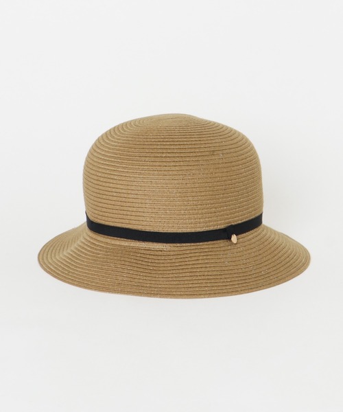 RODE SKO(ロデスコ)の「洗えるたためるバケットハット(ハット・レディース・ブラック/モカ・FREE)」の2枚目の写真