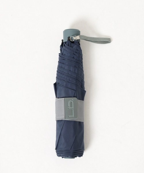 FUNALIVE（ファンアライブ）の「LINEDROPS LINEDROPS 形状記憶　折りたたみ雨傘　58（折りたたみ傘・レディース・ブラック/ネイビー・58cm）」の3枚目の写真