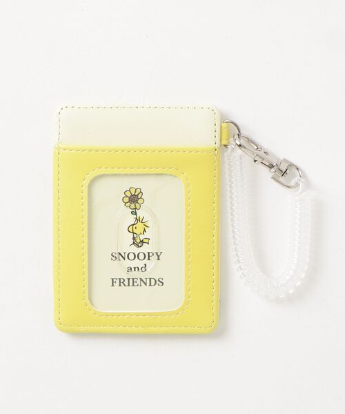 FUNALIVE（ファンアライブ）の「SNOOPY スヌーピー シングルパスケース 合皮（パスケース・レディース・グリーン・FREE）」の14枚目の写真